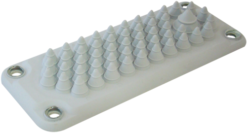 Przepust kablowy do rozdzielnic, guma, dla 51 przewodów 222x92mm; IP55 EKBV-05 Tracon Electric