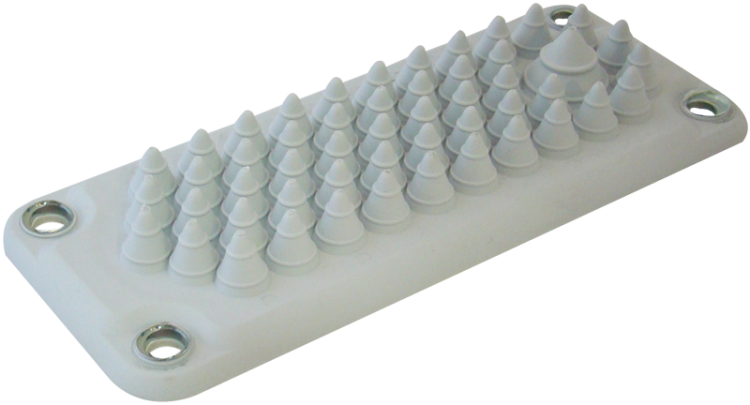 Przepust kablowy do rozdzielnic, guma, dla 51 przewodów 222x92mm; IP55 EKBV-05 Tracon Electric
