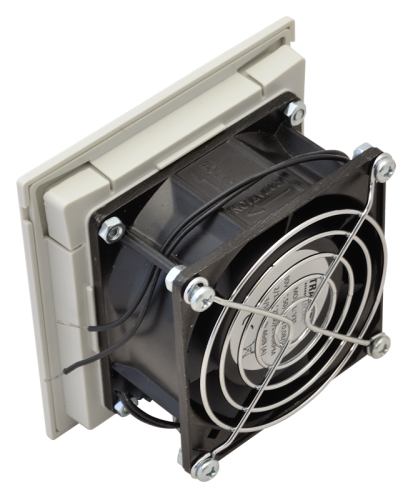 Wentylator do rozdzielnic z filtrem 105×105mm, 35m3/h, 230V 50-60Hz, IP54 V35 Tracon Electric