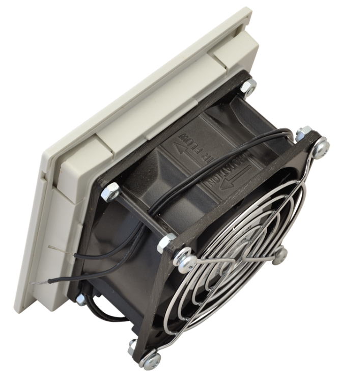 Wentylator do rozdzielnic z filtrem 105×105mm, 35m3/h, 230V 50-60Hz, IP54 V35 Tracon Electric