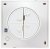 Wentylator łazienkowy, łożysko, timer, klapka zwrotna 230 VAC, 15W, 80 m3/h, 33 dB,100 mm VF100-BTS Tracon Electric