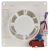 Wentylator łazienkowy z żaluzją, łożysko 230 VAC, 15W, 80 m3/h, 33 dB,100 mm VFM100-B Tracon Electric