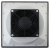 Wentylator do rozdzielnic z filtrem 250×250mm, 71 m3/h, 230V 50/60Hz, IP54 V71 Tracon Electric