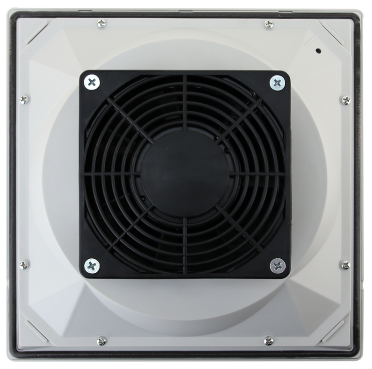 Wentylator do rozdzielnic z filtrem 250×250mm, 71 m3/h, 230V 50/60Hz, IP54 V71 Tracon Electric