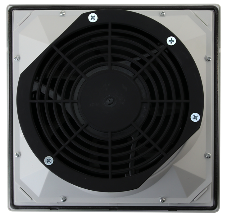 Wentylator do rozdzielnic z filtrem 250×250mm, 170 m3/h, 230V 50/60Hz, IP54 V170 Tracon Electric