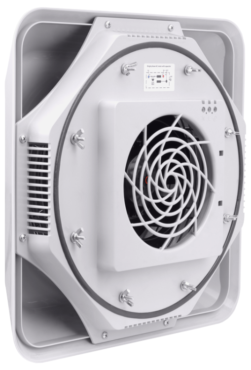 Wentylator do rozdzielnic przemysłowych 470 m3/h, IP44, 39 W, 230 VAC, 0.17 A, 63 dB VR470 Tracon Electric