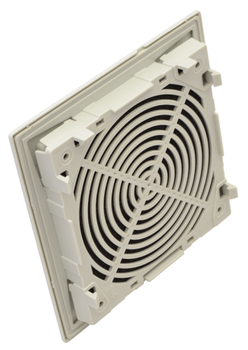Otwór wyjściowy z filtrem V150 150×150mm V150-KNY Tracon Electric