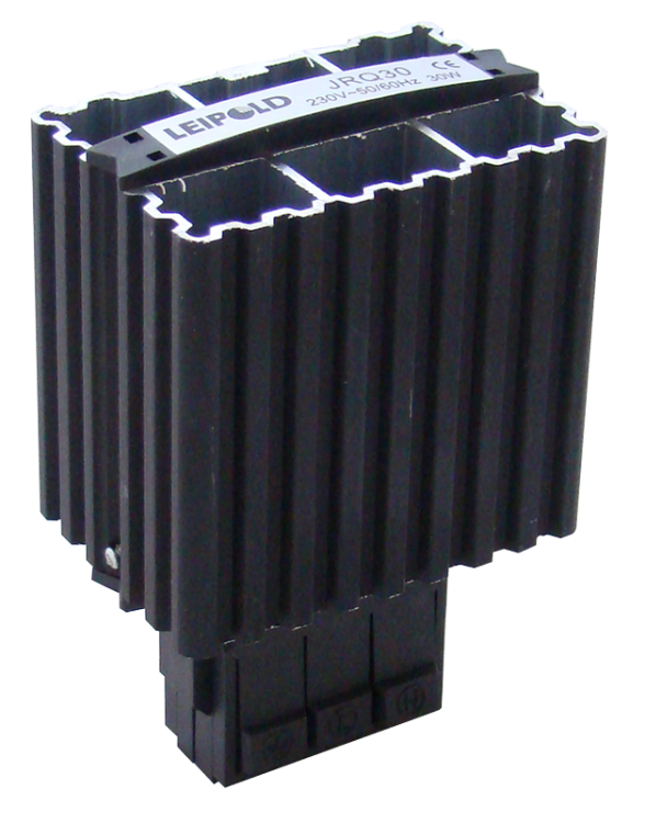 Grzejnik do rozdzielnic, montaż na szynę 45W, 120-250V AC/DC, max.3,5A FE45 Tracon Electric