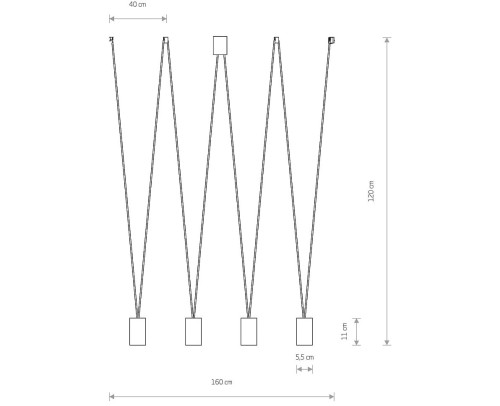 Lampa sufitowa wisząca Industrialna Loft MORE EYE BLACK IV ZWIS 7822 NOWODVORSKI Lighting 4xGU10 nowoczesna oświetleniowa metalowa czarna do Kuchni Jadalni nad stół blat wyspę Inspiracje Premium