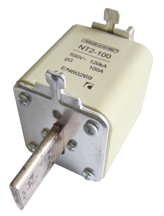 Wkładka bezpiecznikowa (nożowa) Un=500V AC, 160A, 2, 120kA/500VAC, aM NTM2-160 Tracon Electric