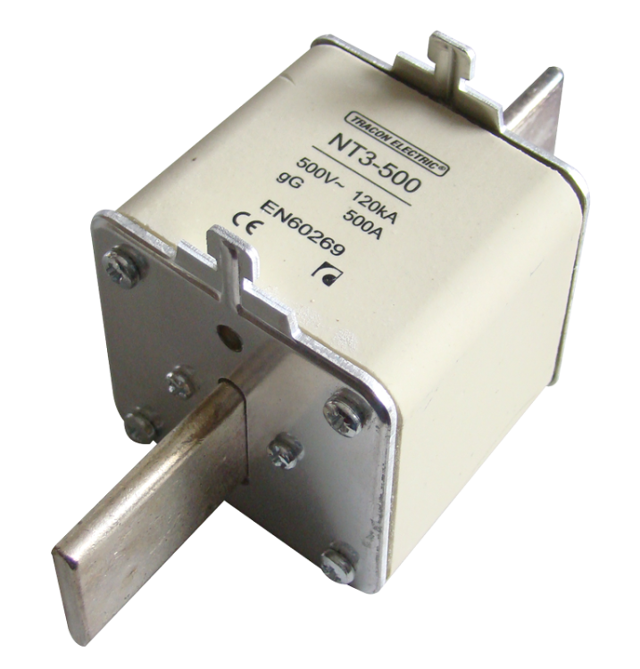 Wkładka bezpiecznikowa (nożowa) Un=500V AC, 315A, 3, 120kA/500VAC, aM NTM3-315 Tracon Electric