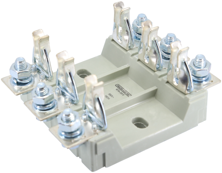Gniazdo bezpiecznikowe 00C, 00 / 3P, 500 VAC, 120 kA NTA-00/3 Tracon Electric