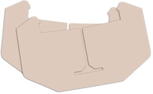 Gniazdo bezpiecznikowe 00C, 00 / 3P, 500 VAC, 120 kA NTA-00/3 Tracon Electric