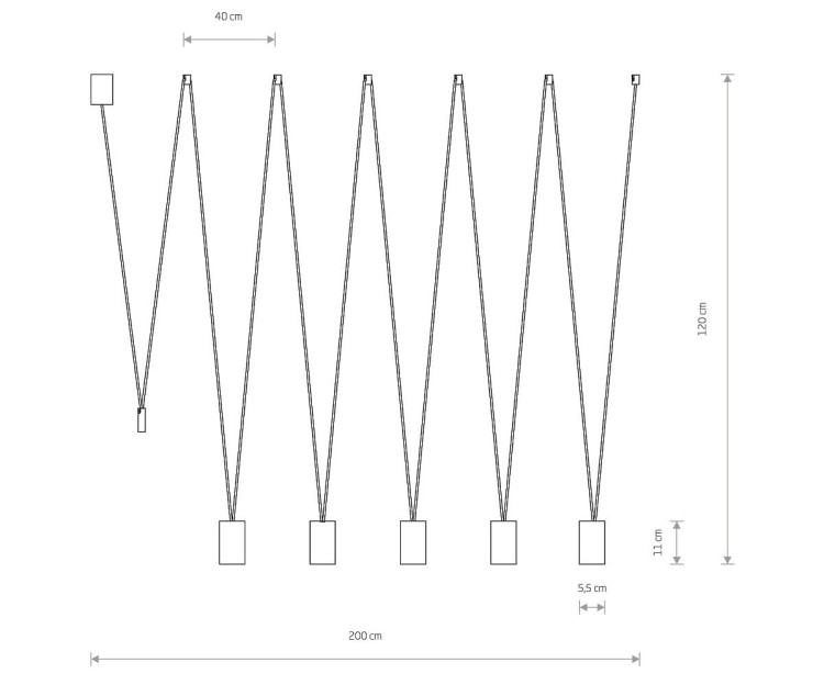 Lampa sufitowa wisząca Industrialna Loft MORE EYE BLACK V ZWIS 7825 NOWODVORSKI Lighting 5xGU10 nowoczesna oświetleniowa metalowa czarna do Kuchni Jadalni nad stół blat wyspę Inspiracje Premium