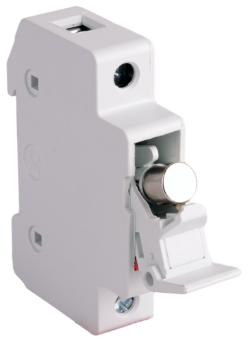 Modułowa podstawa bezpieczników cylindrycznych, PV 30 A, 10×38, Un=1000 VDC, DC-20B, IP20 HBAPV-1P-30X Tracon Electric