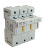Modułowa podstawa bezpieczników cylindrycznych 100A, 22x58mm; Un=230V/400V HBA-3P-100 Tracon Electric