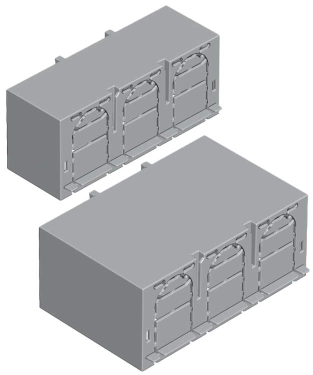 Osłona obszaru przyłącza 00, 3P, L=36 mm AA-KETO-00-3/36 Tracon Electric
