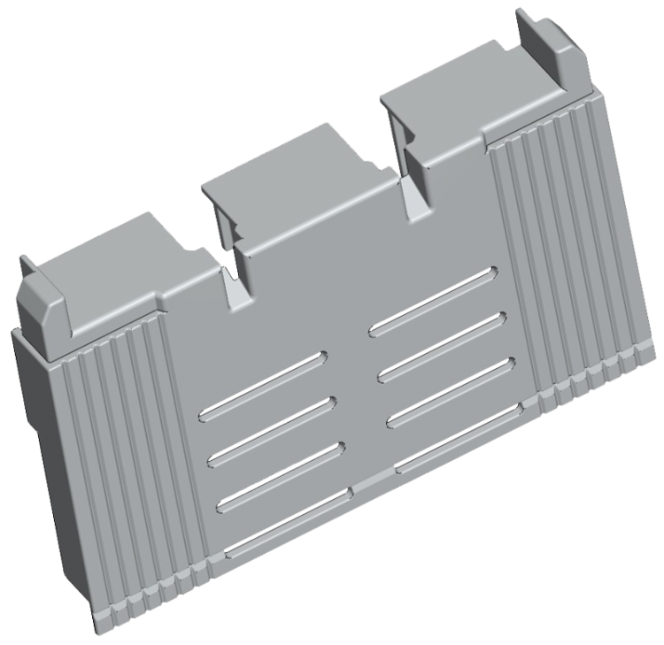 Osłona szyn 00, 3P, h1=39 mm / 34 mm, R95T UGS-KETO-003R95T3934 Tracon Electric