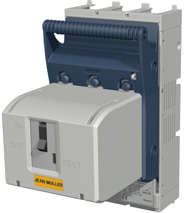 Rozłącznik skrzynkowy 3-bieg., 690VAC, 440VDC, 250A, 3P, NH1 KETO-1-3/R150/AM Tracon Electric