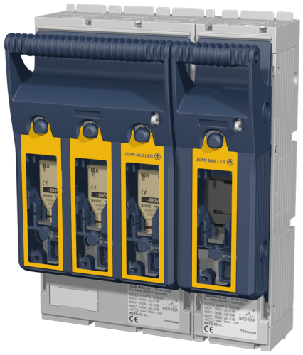 Rozłącznik skrzynkowy 4-bieg. 690VAC, 440VDC, 630A, 4P, NH3 KETO-3-4/F Tracon Electric
