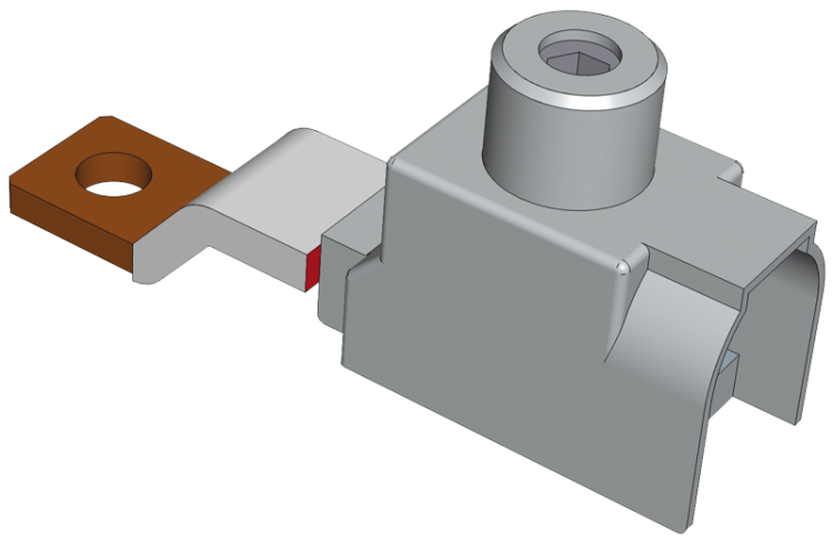 Zacisk zasilający, izolowany, 00, 25-95mm2, Cu/Al, M8, AC690V/DC1000V-250A ESK-KETO-00/95 Tracon Electric