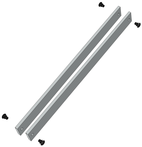 Adapter regulacji wysokości, góra/dół 00, 70-90 mm, 3P, System 300 mm HAB-KETO-00-3/7090OU Tracon Electric