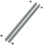 Adapter regulacji wysokości, góra/dół 00, 70-90 mm, 3P, System 300 mm HAB-KETO-00-3/7090OU Tracon Electric