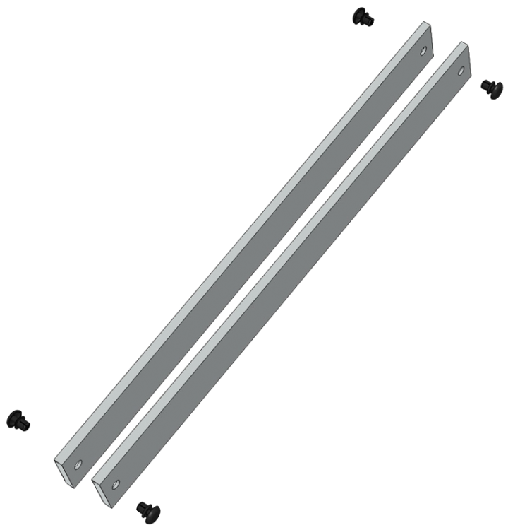 Adapter regulacji wysokości prawo/lewo 00, 70-90 mm, 3P, System 300 mm HAB-KETO-00-37090SRL Tracon Electric