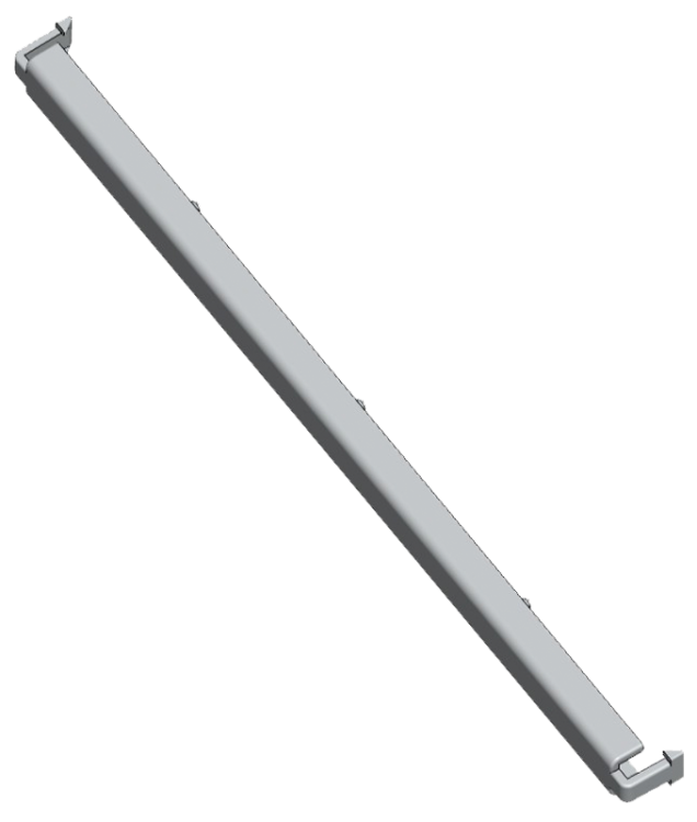Osłona góra i dół, płaszczyzna 00, 60mm, 70mm BLA-KETO-00-OU Tracon Electric