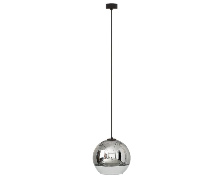 Lampa sufitowa wisząca Industrialna Loft GLOBE PLUS M 7606 NOWODVORSKI Lighting E27 nowoczesna oświetleniowa żyrandol szkło metalizowane kula chrom Inspiracje Premium
