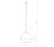 Lampa sufitowa wisząca Industrialna Loft GLOBE PLUS M 7606 NOWODVORSKI Lighting E27 nowoczesna oświetleniowa żyrandol szkło metalizowane kula chrom Inspiracje Premium