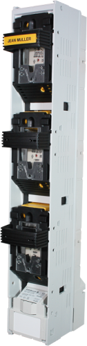 Pionowy rozłącznik listwowy, otwarcie pól osobno 500/690V AC, 220/400V DC, max.160A, 3P, 00, U SL00-3X/185/KU00 Tracon Electric