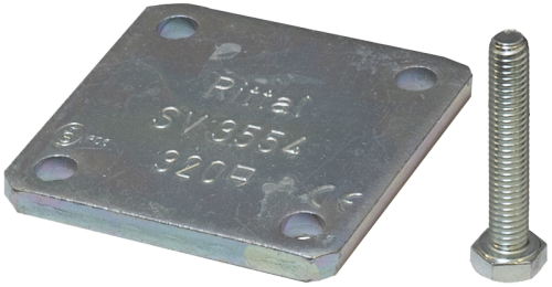 Zacisk płytkowy do szyn 30mm, obszar przyłącza 34x10mm PK30/34X10 Tracon Electric
