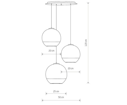 Lampa sufitowa wisząca Industrialna Loft GLOBE PLUS III 7607 NOWODVORSKI Lighting 3xE27 nowoczesna oświetleniowa żyrandol szkło metalizowane kule chrom Inspiracje Premium