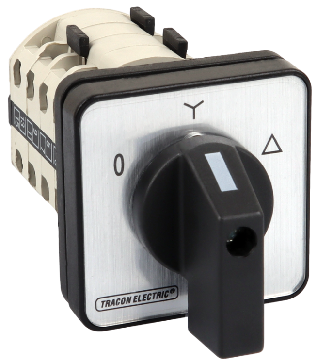 Bezpośredni wyłącznik silnika Y-D 400V, 50Hz, 125A, 30kW, 88×88mm TKM-12/C Tracon Electric