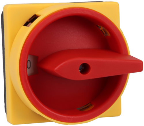 Wyłącznik główny bez obudowy, z blokadą, WŁ-WYŁ 400V, 50Hz, 25A, 4P, 7,5kW, 48×48mm TKFL-25 Tracon Electric