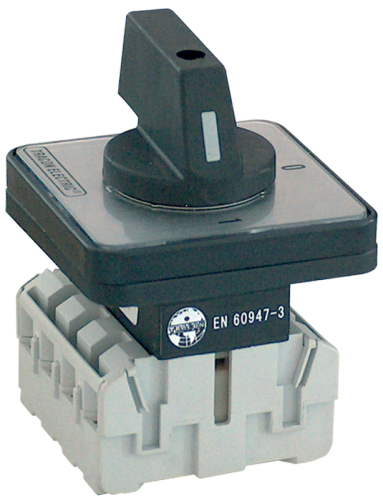 Rozłącznik 400V, 50Hz, 80A, 3P, 22kW, 64×64mm TS-80/3 Tracon Electric