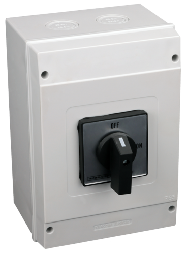 Rozłącznik w obudowie 400V, 50Hz, 80A, 3P, 22kW, 64×64mm, IP65 TS-80/3T65 Tracon Electric