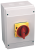 Rozłącznik bezpieczeństwa z blokadą na szynę w obudowie 400V, 50Hz, 100A, 3P, 30kW, 88×88mm, IP65 TSS-10/3T65 Tracon Electric