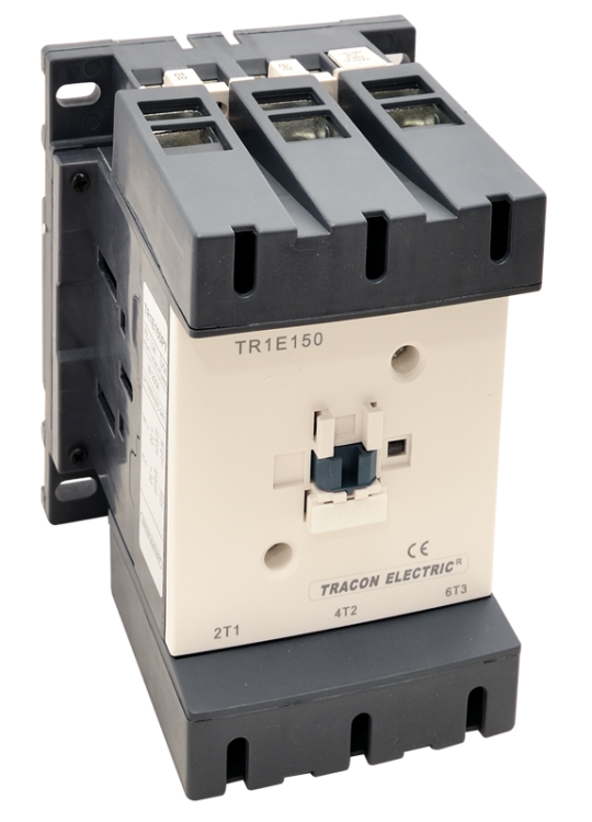 Stycznik dużej mocy 415V, 50Hz, 115A, 55kW, 230V AC, 3×NO TR1E115 Tracon Electric