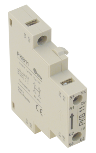 Boczny styk pomocniczy do styczników TR1C 230V, 50Hz, 2A, 1×NC+1×NO TPKB11 Tracon Electric