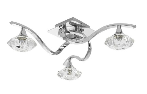 Lampa sufitowa PLAFON TESALLI III 4652 NOWODVORSKI Lighting 3xG9 nowoczesna lampa oświetleniowa żyrandol szkło chrom Inspiracje Premium