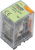 Miniaturowy przekaźnik mocy z testem i wskaźnikiem stanu 230V AC / 2×CO (12A, 230V AC / 28V DC) RN08-230AC Tracon Electric