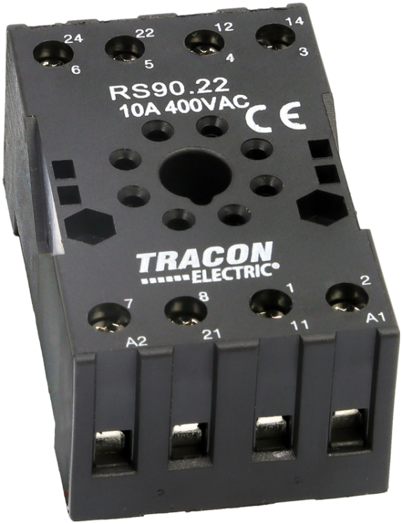 Gniazdo przekaźnika RM08, RT08 RS90.22 Tracon Electric
