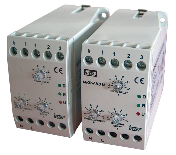 Przekaźnik zabezpieczający przed wzorstem mocy 0.5-5A/230V AC, 250V AC, 10A/24V AC/DC TFKV-AKA05 Tracon Electric