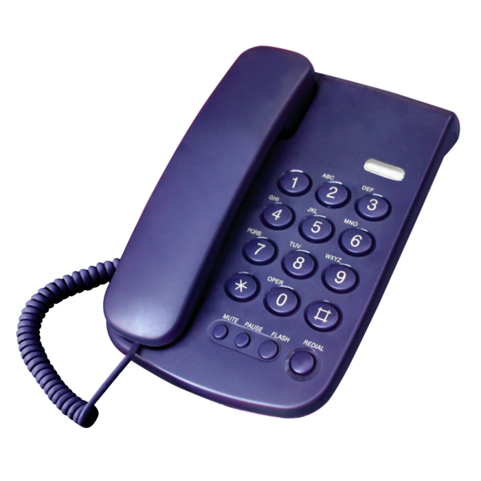 Telefon stacjonarny przewodowy Mescomp LEON MT-508