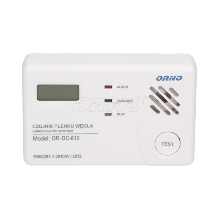 Czujnik tlenku węgla czadu ORNO OR-DC-612 Detektor 5V DC