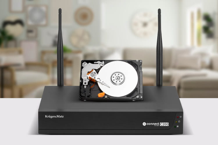 CCTV Wi-Fi Connect C200 KM2240 Kruger&Matz 4 kamery IP Tuya