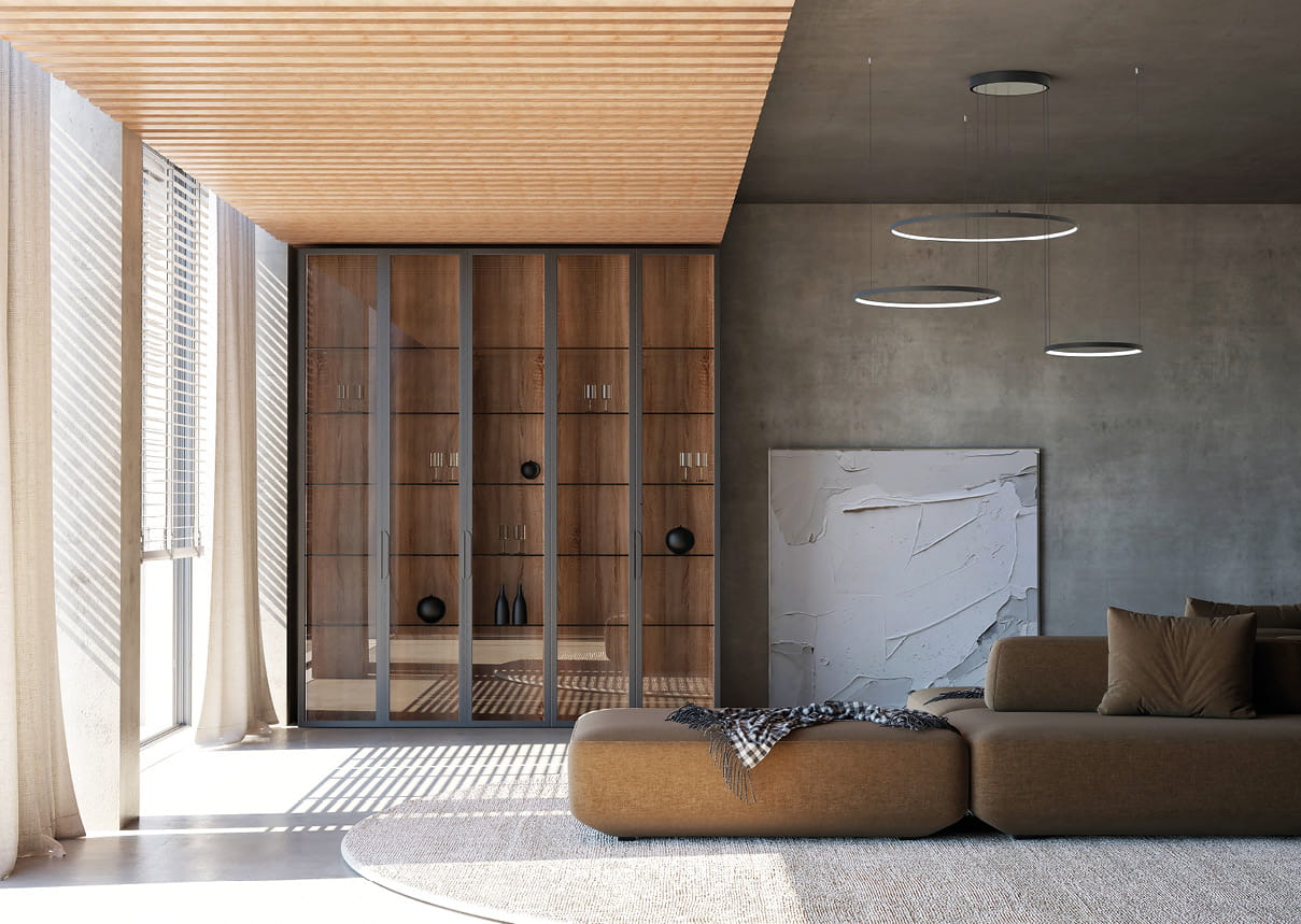 CIRCOLO LED S SH-45 BLACK 10813 NOWODVORSKI Lighting