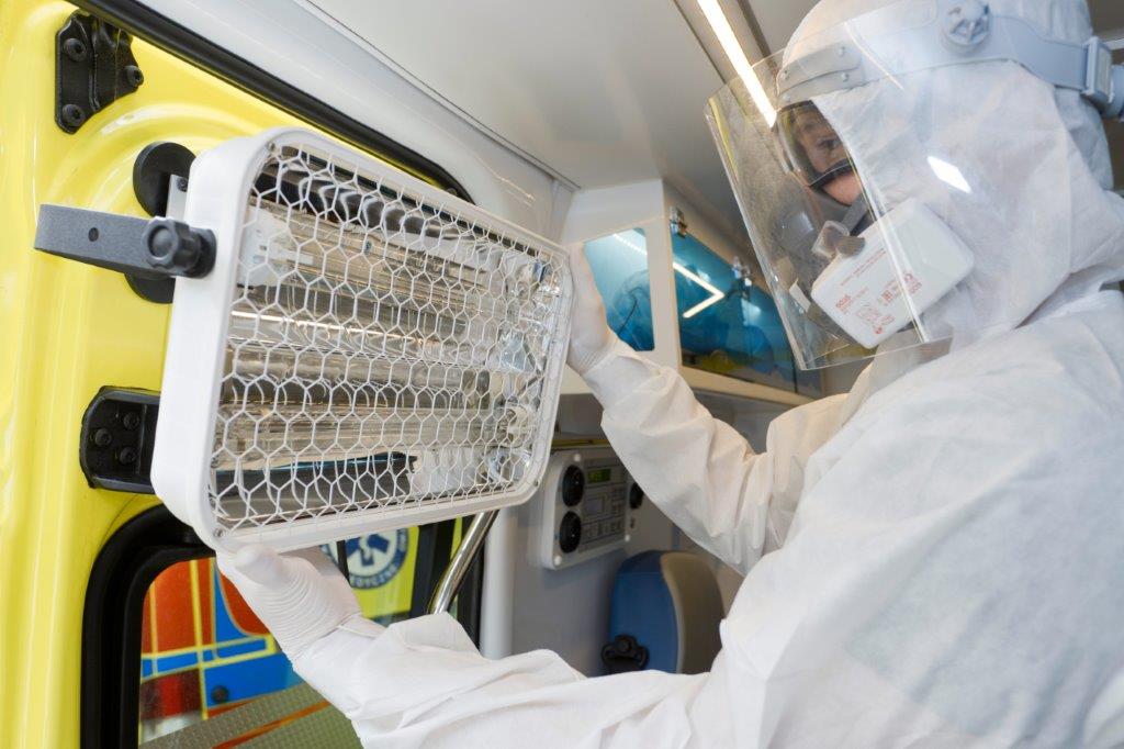 Lampy UV-C w Szpitalu Karetka